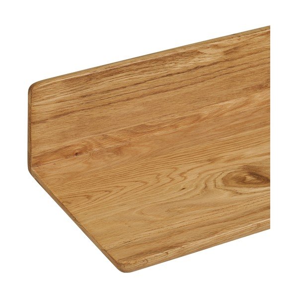 Mensola colore naturale chiaro in rovere massiccio 60 cm Salina – House Nordic-image-4