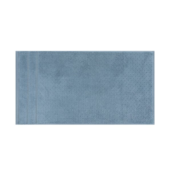 Set di 2 asciugamani in cotone blu, 50 x 90 cm Arella - Foutastic-image-4