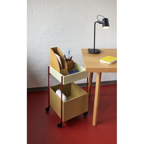 Lampada da tavolo nera (altezza 54 cm) Ardent - Hübsch-image-2