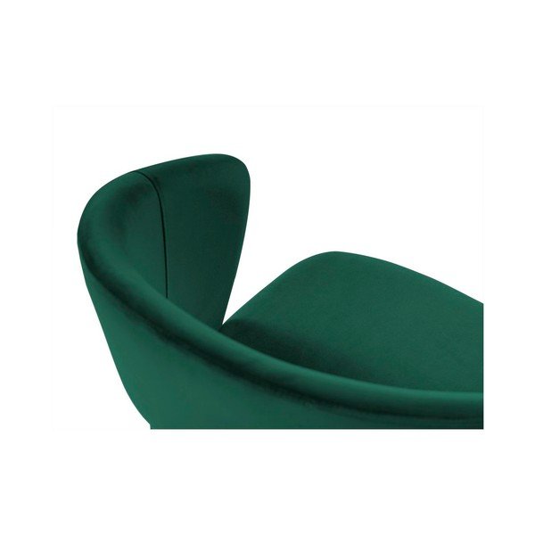 Sedia da pranzo verde bottiglia con rivestimento in velluto Elpis - Windsor & Co Sofas-image-4