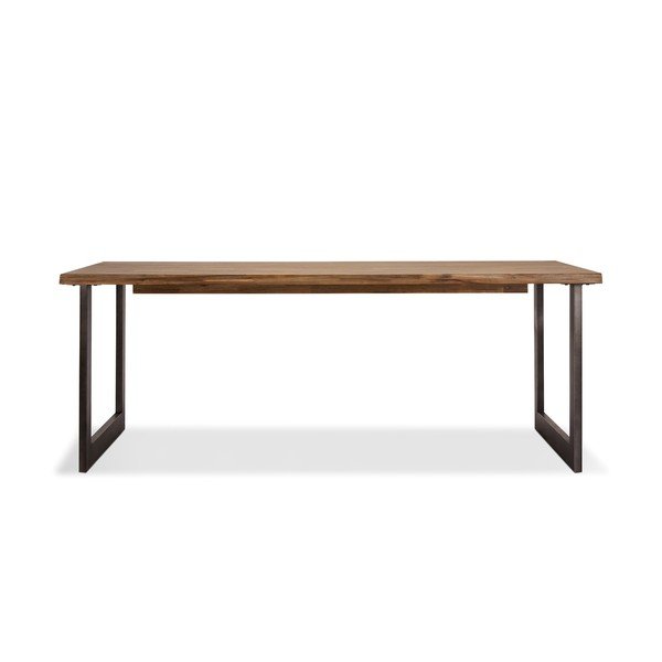 Tavolo da pranzo con piano in legno di acacia , 180 x 90 cm Mallorca - Furnhouse-image-2