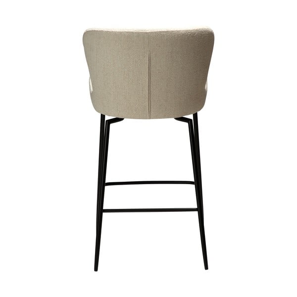 Sgabello da bar color crema imbottito (altezza della seduta 67,5 cm) Glam – DAN-FORM Denmark-image-4
