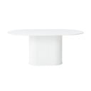 Tavolo da pranzo rotondo 95x180 cm Nola – Unique Furniture