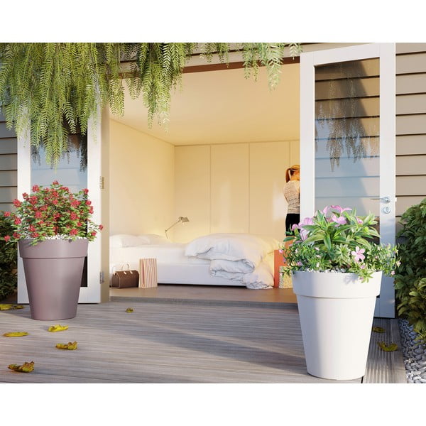 Vaso in plastica riciclata ø 40 cm Capri - Artevasi-image-1