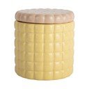 Scatola decorativa giallo chiaro in ceramica ø 14x15 cm Biscuit Box – PT LIVING