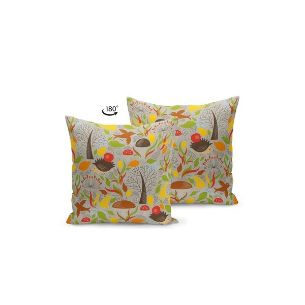 Cuscino con imbottitura Forest, 43 x 43 cm - Kate Louise-image-1