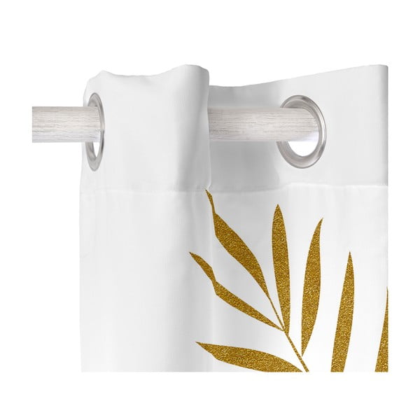 Tenda bianca 140x300 cm Foliage - Blanc-image-1