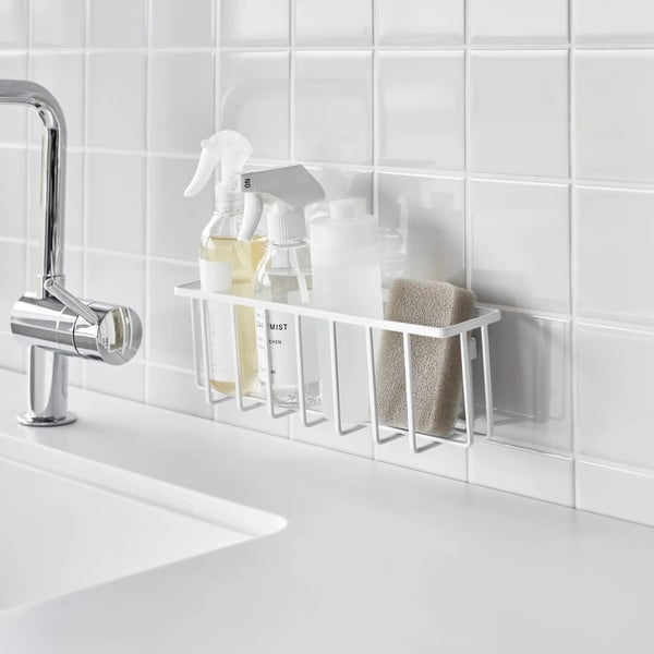 Supporto per detersivo senza foratura bianco in metallo Film Hook – YAMAZAKI-image-2