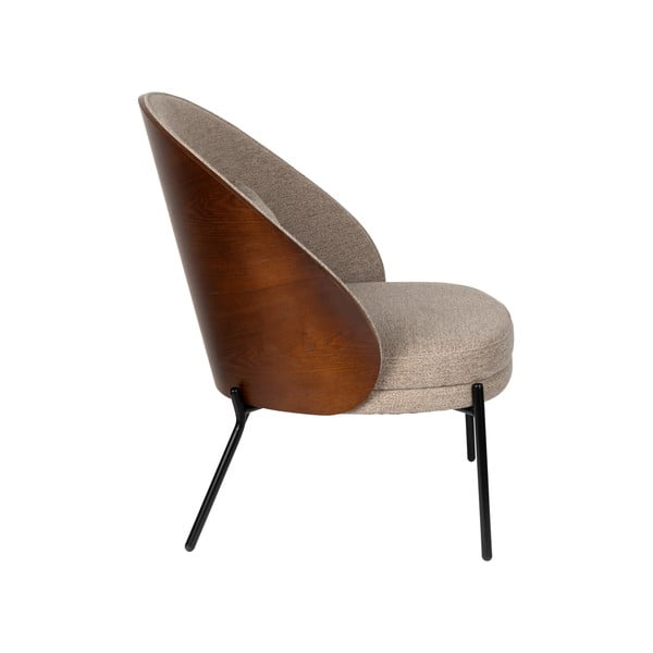 Poltrona beige Rodin - Dutchbone-image-3