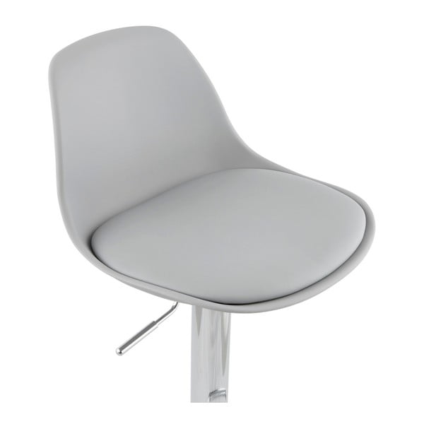 Sgabello da bar grigio Suki - Kokoon-image-3