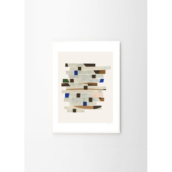 Poster 50x70 cm Cut up Stripes – Berit Mogensen Lopez – The Poster Club-image-3