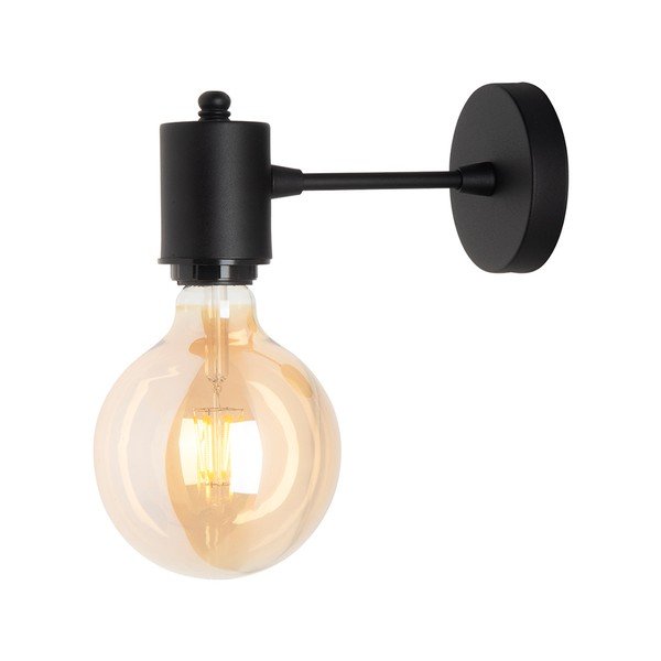 Lampada da parete in metallo nero Alto - Squid Lighting-image-2