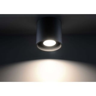 Apparecchio da soffitto nero Roda - Nice Lamps