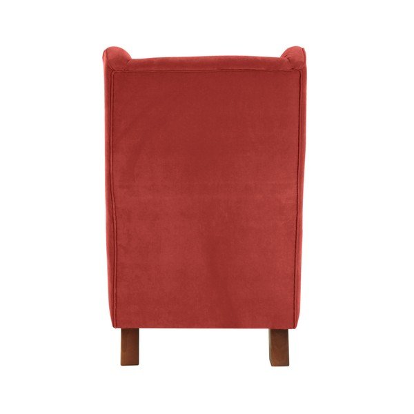 Poltrona arancione Bruno Velor - Max Winzer-image-1