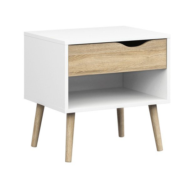 Comodino con cassetto Delta - Evergreen House