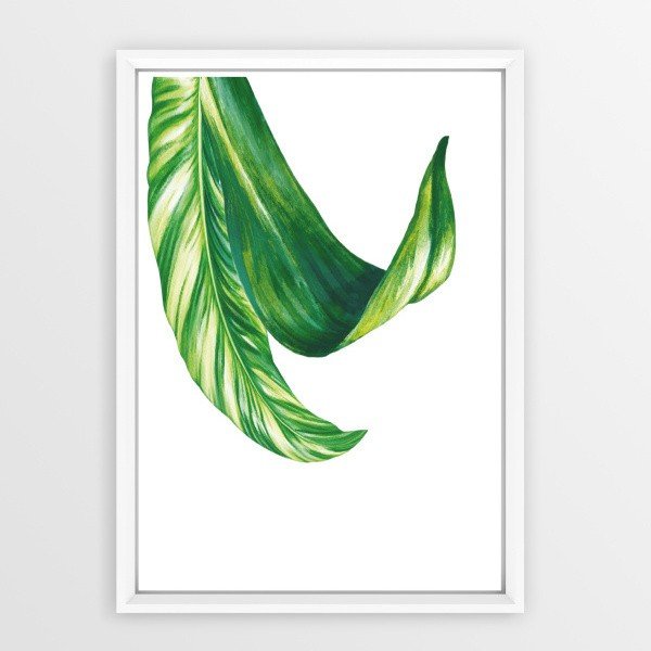 Poster in cornice Foglia, 30 x 20 cm - Piacenza Art