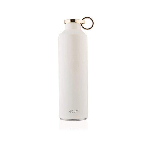 Bottiglia da viaggio in acciaio inox bianco 0,68 l Basic - Equa