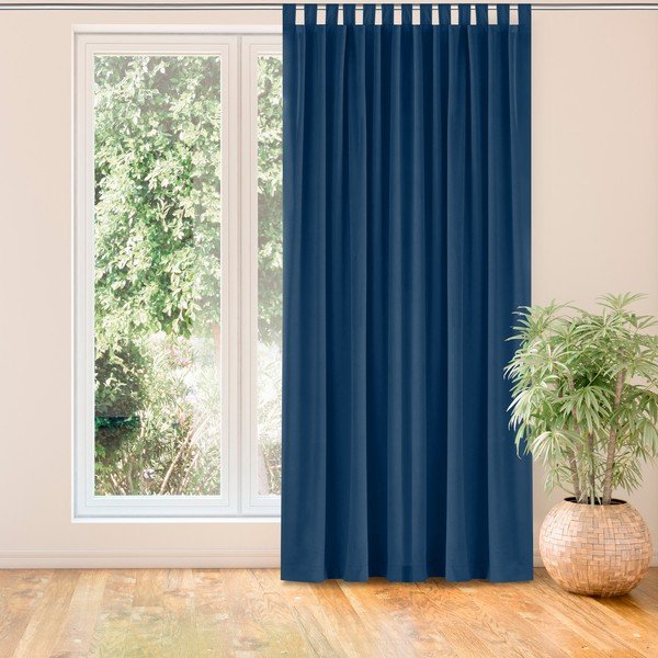 Tenda blu scuro 200x245 cm Vila - Homede-image-1