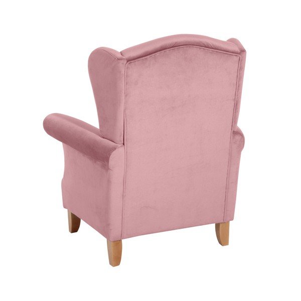 Poltrona in velluto rosa Verita Velvet Vary - Max Winzer-image-2
