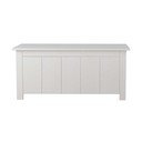 Cassapanca in legno di pino bianco 100x45 cm Bertram - Støraa