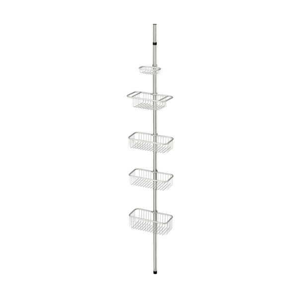 Organizer in metallo con barra regolabile in altezza Forma, 152 - 274 cm - iDesign