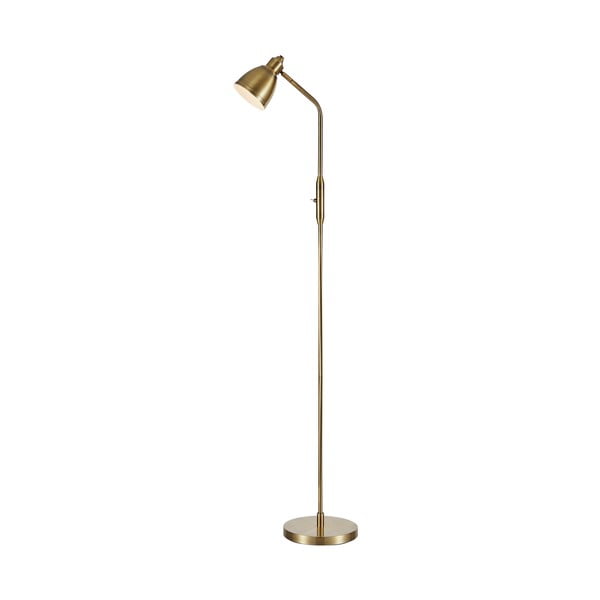 Lampada da terra in bronzo con paralume in metallo (altezza 143 cm) Story - Markslöjd