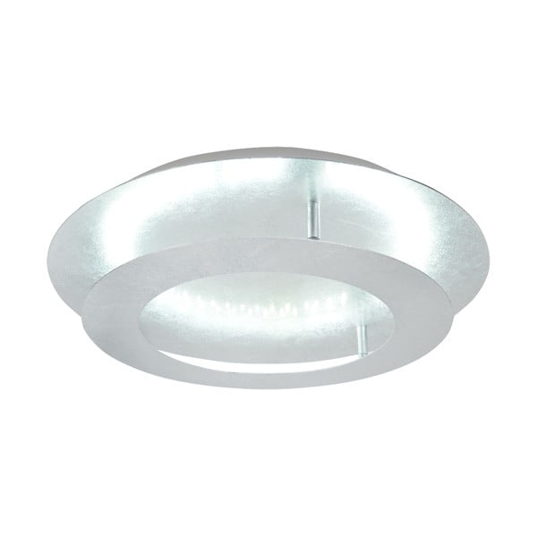 Plafoniera LED in argento con paralume in metallo 40x40 cm Merle - Candellux Lighting