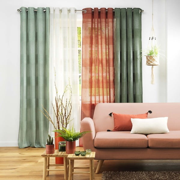 Tenda verde 140x280 cm Terraza - douceur d'intérieur-image-4