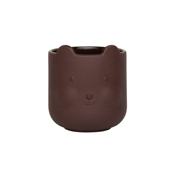 Coprivaso in terracotta ø 9 cm Bear – OYOY Mini