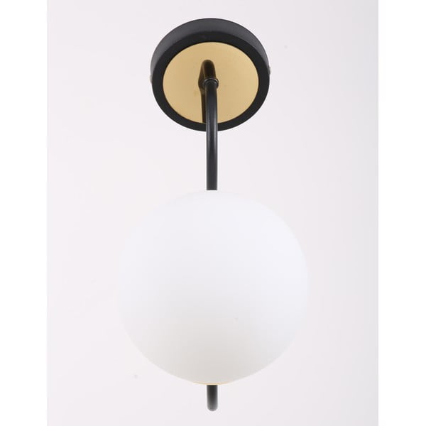 Lampada da parete bianca e nera ø 15 cm Oslo – Squid Lighting-image-3