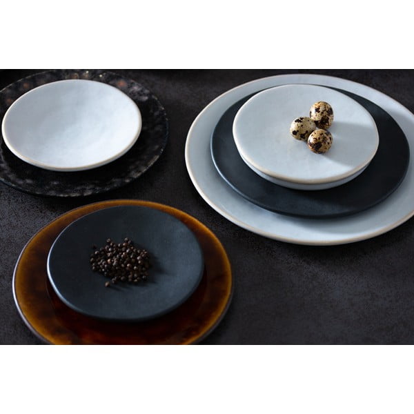 Vassoio in gres bianco , ⌀ 28 cm Roda - Costa Nova-image-1