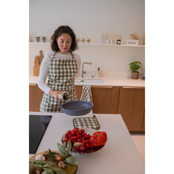 Grembiule in cotone Gingham – Tiseco Home Studio-image-1