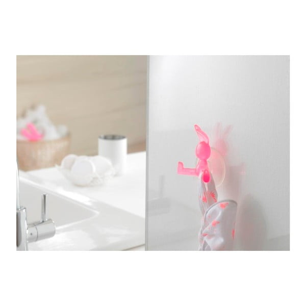 Gancio di aspirazione rosa a forma di coniglio - Compactor