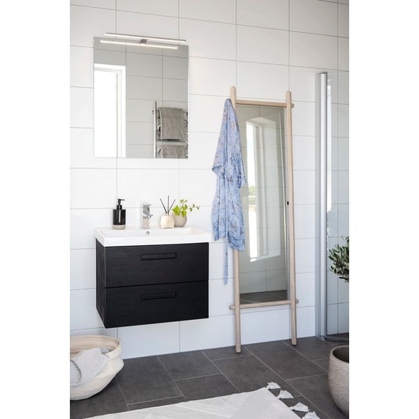 Specchio da terra con cornice in legno 52x180 cm Milford - Rowico-image-2