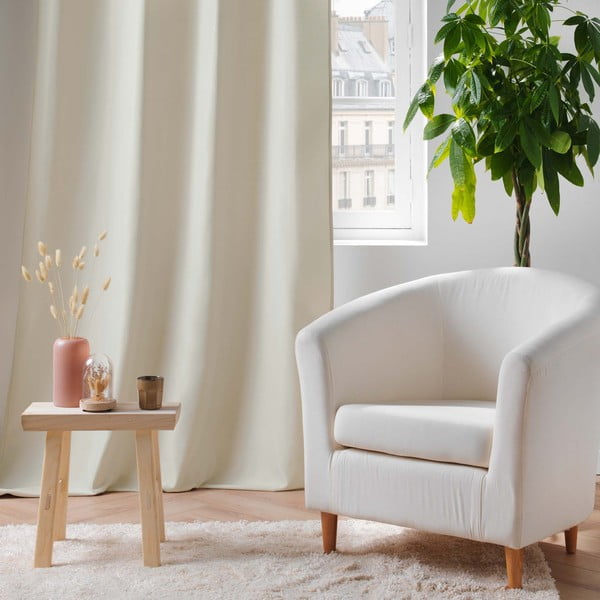 Tenda termoisolante beige in microfibra 135x260 cm Micropolar – douceur d'intérieur-image-4
