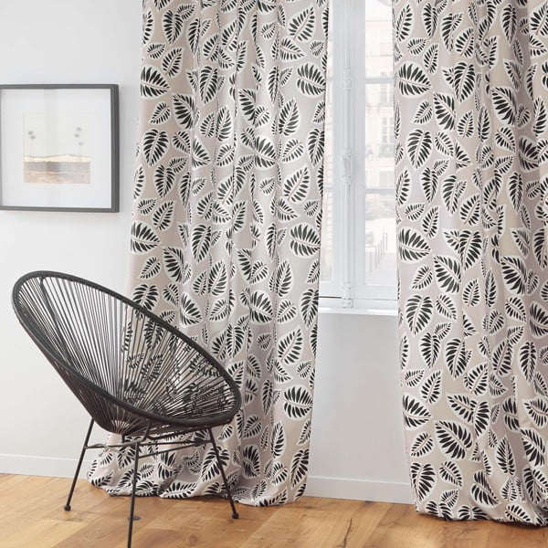 Tenda nera/beige 140x260 cm Alma – douceur d'intérieur-image-3
