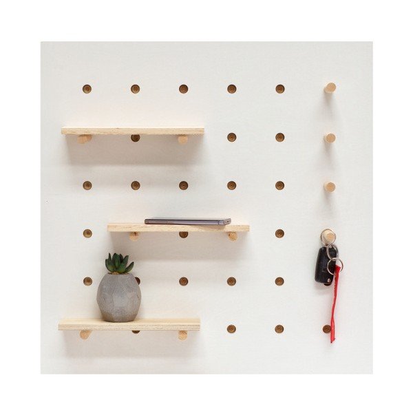 Organizzatore da parete bianco TRIVENTI, 60 x 60 cm Triventi - Ragaba