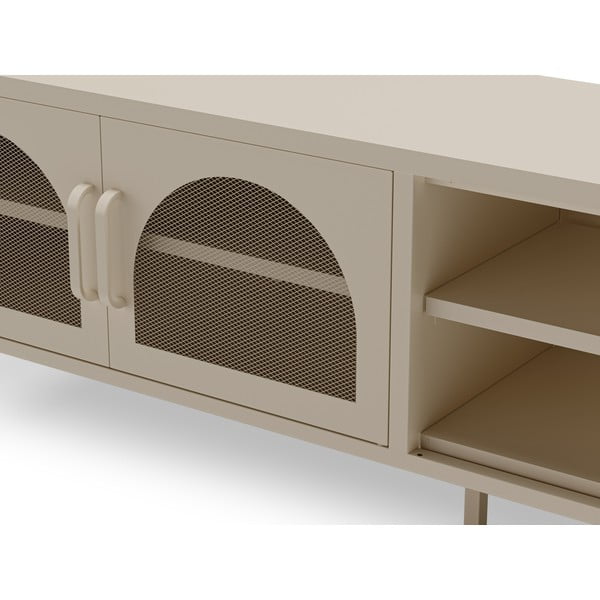 Mobile TV color crema 160x50 cm Diora - Marckeric-image-4