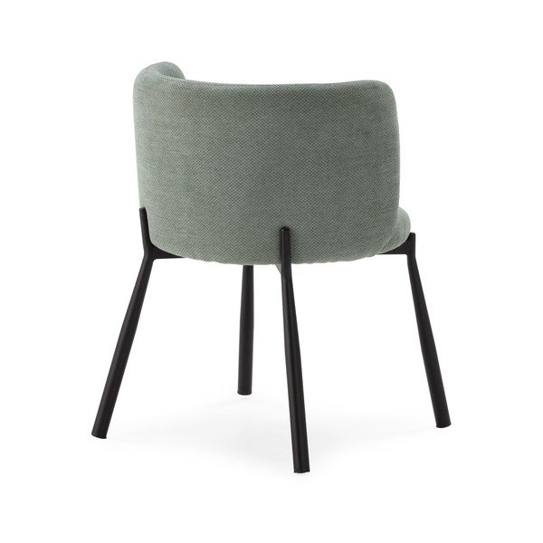 Set di sedie da pranzo color menta in imbottito 2 pz Ginny – MOME-image-1