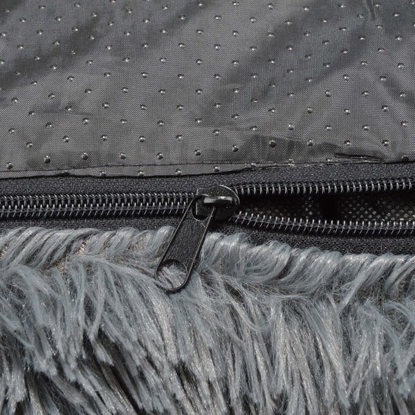 Coprisedile per cani grigio scuro 75x80 cm - Love Story-image-1