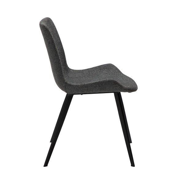 Sedia da pranzo nera Hype - DAN-FORM Denmark-image-3