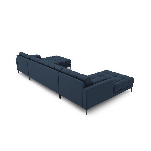 Divano angolare blu a U Bali - Cosmopolitan Design-image-4