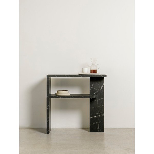 Tavolo consolle nero 30x80 cm Dante - Really Nice Things-image-3
