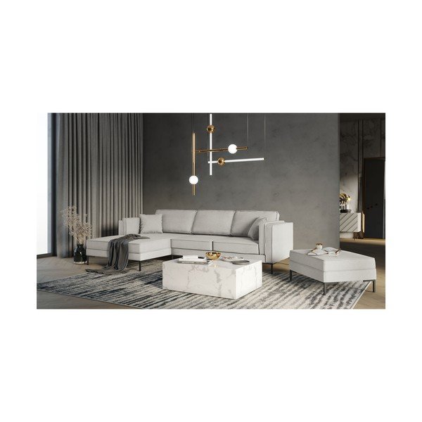 Pouf beige Attilio - Milo Casa-image-3