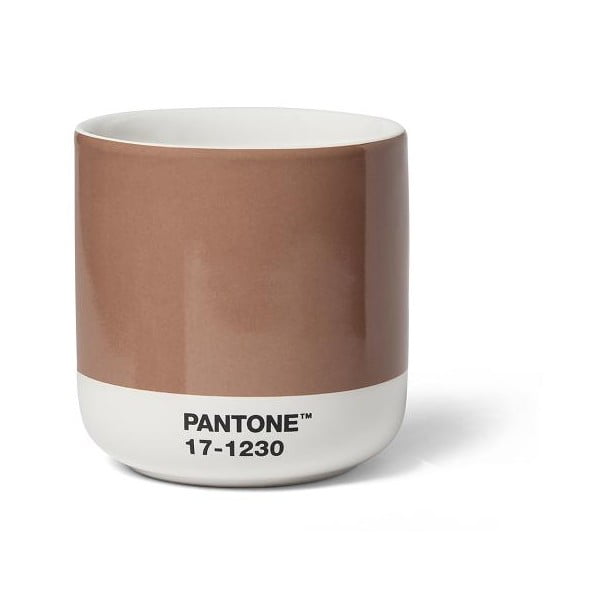 Tazza in ceramica marrone chiaro 175 ml Cortado Mocha Mousse 17-1230 - Pantone