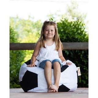 Borsa per bambini in bianco e nero Football - Floriane Garden