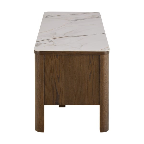 Mobile TV marrone con effetto rovere 120x45x40 cm Southampton – Actona-image-4