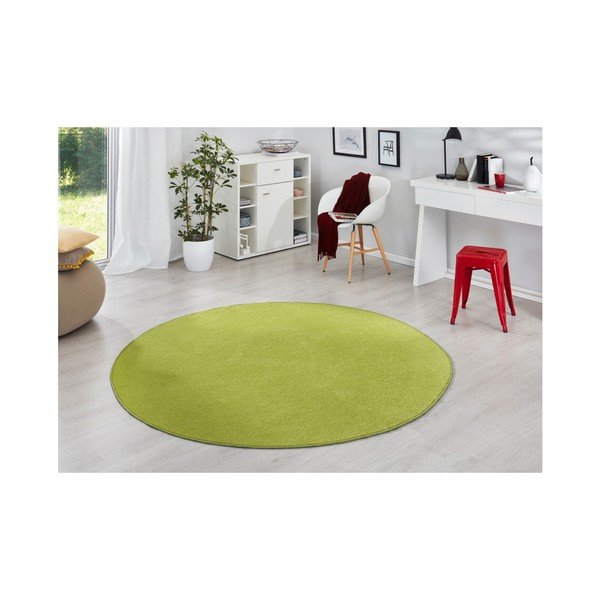 Zelený koberec Hanse Home, ⌀ 200 cm-image-3