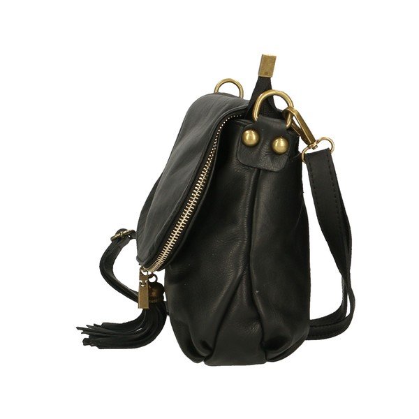 Borsa in pelle nera Marrone - Chicca Borse-image-3