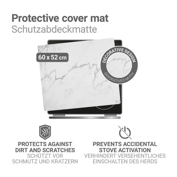 Copri fornelli in PVC 60x52 cm Marble – Wenko-image-3